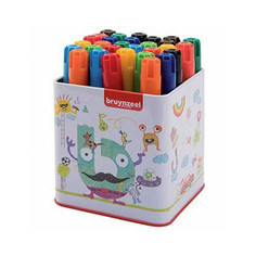 Набор фломастеров Bruynzeel Kids Big point BS-60522030 утолщенные 30 цветов