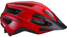 Велосипедный шлем BBB Kite 2.0, glossy red, 55-58 см