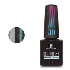 Гель-лак TNL 3D Magnet effect №02, изумрудный