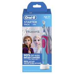 Зубная щетка электрическая Braun Oral-B Kids Stages Power «Холодное Сердце 2» Starter Pack