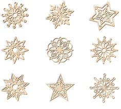 Игровой набор для творчества Lemmo новогодние украшения 4 00-90