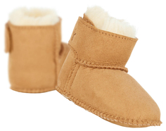 Пинетки Emu Australia baby bootie рыжие р.0-6 мес.