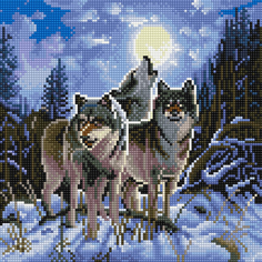 Алмазная мозаика Molly Ночное трио KM0697