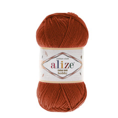 Пряжа Alize 7725809_00043 Cotton Gold Hobby 36 терракот