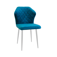 Стул M-GROUP НИЦЦА белый аквамарин