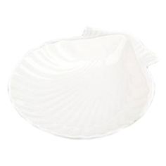 Блюдо Nouvelle Home Ракушка фарфоровое 20 х 18 см