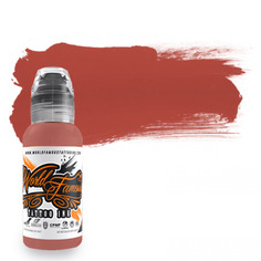 Краска для тату World Famous Mars Sand Red, 30 мл, красная