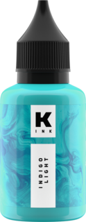 Краска для тату пигмент Краска - Индиго светлый, 30мл, синий