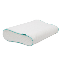Подушка анатомическая Ambesonne с подшейными валиками и эффектом памяти Memory Foam
