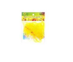 Набор резинок для плетения Tukzar желтый 300шт