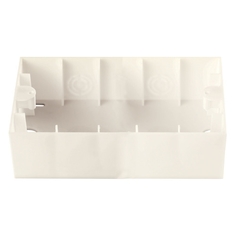 Коробка Panasonic Karre Plus (WKTC07929BG-RU) двойная 2x пластик бежевый (упак.:1шт)