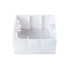 Коробка Panasonic Arkedia (WMTC07919WH-RU) одинарная 1x пластик белый (упак.:1шт)
