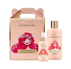 Подарочный набор Liv-delano Wonder Girl Гель для душа + Спрей-мист парфюмированный