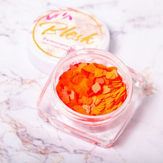 Дизайн для ногтей Blesk Валентинки коралловый