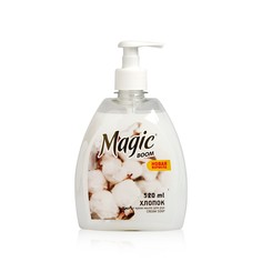 Жидкое туалетное мыло Magic Boom для рук Хлопок 520мл