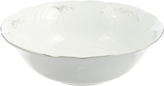 Салатник 25 см Constance, декор Серый орнамент, отводка платина Thun