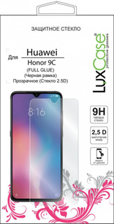 Защитное стекло Luxcase 2.5D FG для Honor 9C черная рамка (глянцевое)