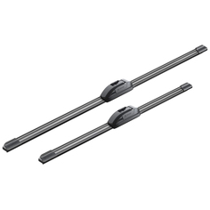 Щетка стеклоочистителя 600/450 мм бескаркасная комплект 2 шт BOSCH AeroTwin 3 397 007 995