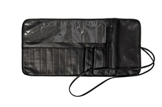 Футляр для 12 кистей с карманом из искусственной кожи/Kryolan/F124