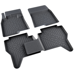 Коврики салона полиуретан Mitsubishi Pajero IV 5-ти дверный 2006- АГАТЭК A.003.103.PL