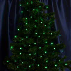 Гирлянда, 100 LED, 3м, 5000K, 10 подвесов, батарейки 3*AA, IP20, CL580, артикул 32369 Feron