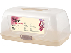 Хлебница Sugaramp;Spice Barberry с защелками и ручкой 35x20x16см SE223810 Plastic Centre