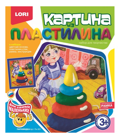 Картина из пластилина Пирамидка Lori