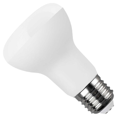 Лампочка светодиодная АШАН Красная птица Е27 8 Вт холодный свет спот матовый