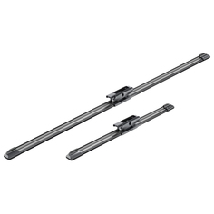 Щетка стеклоочистителя 650/350 мм бескаркасная комплект 2 шт BOSCH Aero 3397007869