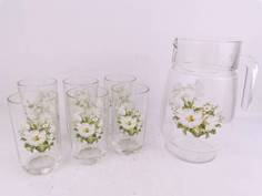 Набор кувшин и 6 стаканов арт 901100 "Импортные товары"(хозтовары)