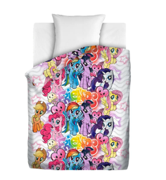 Покрывало стеганое "Непоседа Неон" My Little Pony Граффити, 1,5-спальное ОТК