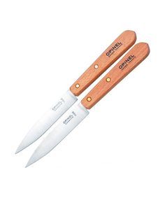 Набор Opinel из двух ножей N°102, углеродистая сталь, для очистки овощей. 001222