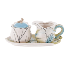 Набор посуды Royal ceramic studio Попугай 3 шт No Brand