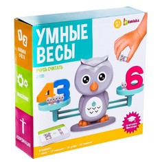 Детские развивающие математические весы Умные весы. Учусь считать IQ-ZABIAKA