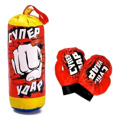 Игровой набор для бокса Суперудар, МИКС WOOW TOYS