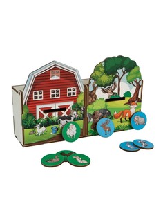 Сортер Животные леса и фермы Лесная мастерская