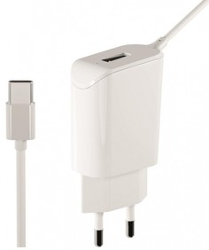 Сетевое зарядное устройство Everstone ES-WCH-007 (белый)