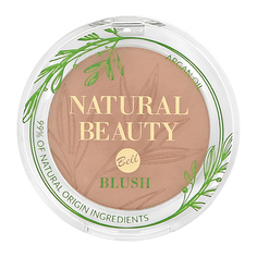 Румяна для лица BELL NATURAL BEAUTY BLUSH тон pure mauve 99% натуральных ингредиентов