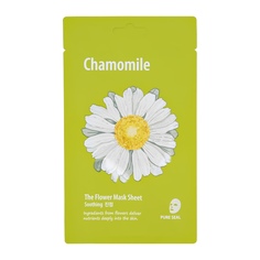 Маска для лица SHES LAB с экстрактом ромашки успокаивающая 20 г