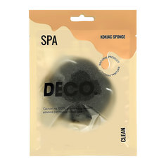 Спонж из конняку DECO. CLEAN black