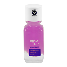 Средство для ногтей PINK UP NEON POWER с антиоксидантами и экстрактом винограда 11 мл