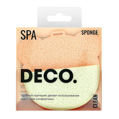 Спонж для очищения лица DECO. CLEAN с кармашком bear