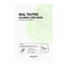 Маска для лица SOME BY MI REAL с экстрактом чайного дерева успокаивающая, 20 г