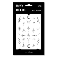 Татуировка для тела DECO. BLACK COLLECTION by Miami tattoos переводная (Mini)