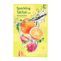 Маска для лица PERIPERA SPARKLING TOKTOK TIME с экстрактом вина отшелушивающая, 18 г