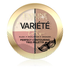 Палетка для контуринга EVELINE VARIETE тон 02 medium