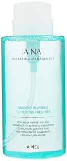 Тоник для лица APieu Aqua Nature Bamboo Dewdrop Tightening Freshener 500 мл
