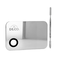 Палитра DECO. для смешивания косметики со шпателем
