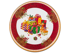 Поднос Коллекция "Рождественская Сказка" 33*33 См Без Упаковки 106-558 Agness