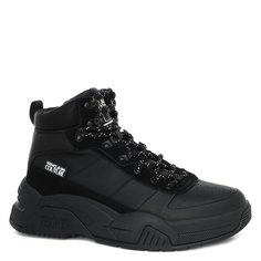 Кроссовки мужские VERSACE JEANS 71YA3SF1 черные 43 EU